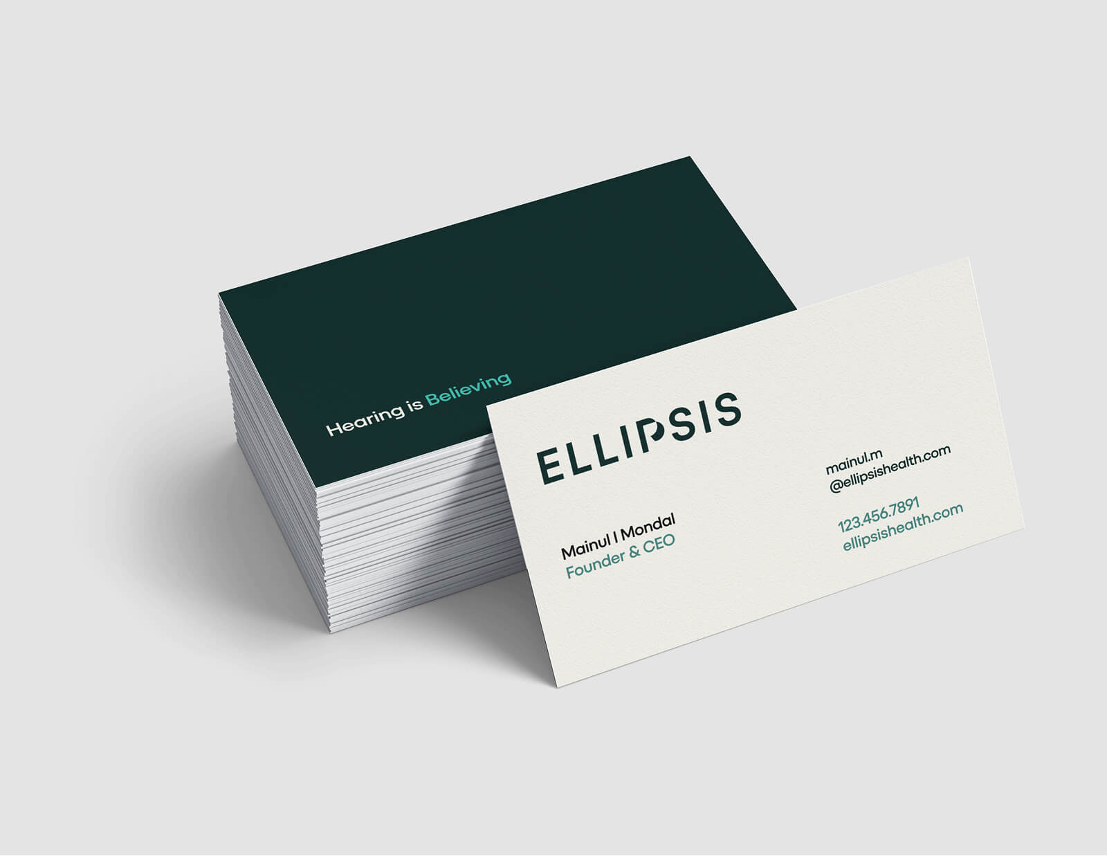 ellipsis business cards